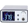 Eacam Stazione di Saldatura Intelligente, Display Digitale a Temperatura Costante, Controllo PID Intelligente, Stagno di Fusione 2S, Efficiente e Affidabile, Induzione del Sonno in Tempo (Plug 220v)