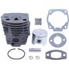 LIWaaGe Adatto for HUS 51 55 Rancher 46MM set cuscinetti pistone cilindro 503169171