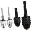 DIYEAH 1 Set Adattatori per Chiave Compatibile con Bit da Trapano per Elettroutensili Te