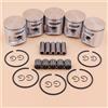 PUYEN Kit cuscinetti fasce elastiche 5 set 42MM for H//U//S//Q//V//A//R//N//A 445 445E J//o//n//s//e//r//e//d 2245 CS2245 CS2245S 544088403