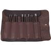 DYWOZDP 10pcs Scalpello Tool Set, Scalpello mestiere attrezzi dell'incisione Seal incisione a mano utensili Gouges Stamp Roll Bag Knife Un cuoio portatile