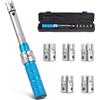 COTOUXKER Set di chiavi dinamometriche 2-10 NM per raggi di moto e moto da cross, blu
