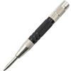 GZHXF Punzone centrale for lavorazione del legno da 155 mm, localizzatore automatico a molla, perno for vetro, finestra rotta, argento, nero, strumento di punzonatura automatico for campioni