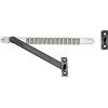 GEZE 14499 Forbici per finestra n. 35 fusibile ribaltabile per finestre alimentate elettricamente, acciaio zincato, argento