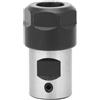 Keenso Blocchi di Risparmio ER16 per Morsetti Elevati per Clamp/Holder Dell'albero del Motore - Superficie Liscia per Macchine per Perforazione e Macchine Macinazione (10 mm)