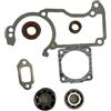 GTWSQQ Kit guarnizione paraolio cuscinetto a sfere ad aghi albero motore MS240 MS260 for S=tihl 024 026 PRO AV Parti albero motore motosega 1121 0300 405(Gasket Bearing Set)