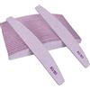 AhaTopia Lime per unghie a grana 80/80 (confezione da 25), lime per unghie acriliche e unghie in gel, lima per unghie grossolane a doppia faccia grana 80 Emory Professional Nail Filers riutilizzabili lavabili