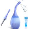ColorfulParadise Clistere Anale Douches Per Uomini Donne - Lampadina Clistere Con Ugelli In Silicone Piegabili Per Uomini Donne Pulizia Del Colon, Kit Clistere Doccia Anti Backflow C
