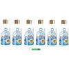Beni Culinari 6 X PURO AMORE Profumo Concentrato Blu Bucato e Pavimenti - Profumo blu concentrato per biancheria e pavimenti - 50 lavaggi 250 ml + portachiavi Beni Culinari