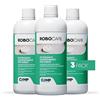 CAMP Robo Care Detergente concentrato per robot lavapavimenti, igienizzante, compatibile con tutti i robot, gradevolmente profumato, 3x750ml