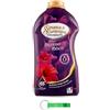 Beni Culinari 8 X Spuma di Sciampagna Ammorbidente Concentrato Prezioso Ibisco - Ammorbidente concentrato 65 lavaggi 1300 ml + Portachiavi Beni Culinari