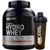Optimum Nutrition Platinum Hydro Whey Proteine in Polvere Gusto Cioccolato al Latte 1,6Kg 40 Porzioni Isolate Idrolizzate dal Siero del Latte per Crescita e Sviluppo Fibre Muscolari + SHAKER