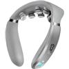 SKG G7-Pro - Massaggiatore per collo con 3 livelli di calore, terapia muscolare per alleviare lo stress per collo e spalle con tecnica 9D, colore: grigio