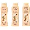 Generico 3 Pezzi Gel da Bagno Tulipan Negro Latte di Meringa e Cannella Intensamente Profumato 650 ML