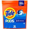 Tide Pods Laundry Detergent Packs Tub, Original, 16 Count