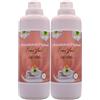 FEI FAN Ammorbidente Profumato TRÈS JOLIE Con Olio Di Canapa, 30 Lavaggi. Regala Ai Capi Un Profumo Piacevole Ed Avvolgente, Lasciando Un Tocco Morbido e Vellutato Ai Tuoi Capi 750ml (2 Flaconi)
