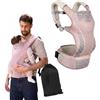 MS BabyWorld - Kowari Portabebés - Fascia porta bebé elastica ed ergonomica | Facile da usare | Regolabile | Multiuso | Fino a 15 kg | Distribuisce il peso su spalle e schiena