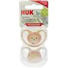 NUK Space Ciuccio in Silicone 18-36M, 2 Unità