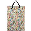 JOBEBE Grande borsa da appendere per pannolini e pannolini per pannolini riutilizzabili o lavanderia (blu)