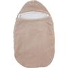 Nattou Coprigambe imbottito, per seggiolino auto, seggiolino e carrozzina, 70 x 44 x 5 cm, poliestere, Lapidou, beige,bianco