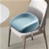 FANSU Rialzo da Sedia per Bambini Cotone Comodo e Smontabile Cuscino Seduta per Sedia Cuscino Alzasedia con Cinghie Lavabile per Seggioloni Alza Sedia (blu)