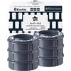 Tommee Tippee Ricariche per Mangiapannolini Avanzato Twist And Click, Con Pellicola Antibatterica Greenfilm Prodotta In Modo Biologico, 6 pezzi
