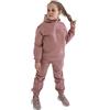 Smart&Cute Tuta PINK fatta a mano, materiale biologico, perfetta per la scuola o l'esterno. tracksuit per ragazze, unisex, ragazzo. Confortevole all'aperto/interno, bambini, scuola, tempo libero.