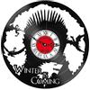 Il Catoju del Vinile Orologio da Parete in Vinile serie tv - Desigh Game of Thrones - Decorazione Fantasy per Casa o Studio -Idea Regalo per Fan della Serie - orologio 30 cm - catoju