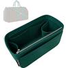 Divitize Premium Organizer compatibile con Keepall 25/35/45/50/55/60/City - in Feltro Morbido, Base Rinforzata, Rivestimento Totale, 24+ Colori (Olive, Keepall 55)