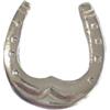 Cozzi Gioielli Ferro di Cavallo - Spilla da giacca in Argento 925 - portafortuna - ippica - fortuna - simbolo - logo - pins