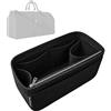 Divitize Premium Organizer compatibile con Keepall 25/35/45/50/55/60/City - in Feltro Morbido, Base Rinforzata, Rivestimento Totale, 24+ Colori (Black, Keepall 55)