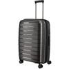 Travelite AIR BASE 4w Trolley, Bagaglio a mano, 67 cm, Grigio (Antracite)