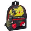 William Lamb Pokémon Pikachu Catch 'Em All Roxy Zaino con bottiglia d'acqua pieghevole, licenza ufficiale, 39 x 31 x 12 cm, poliestere resistente, spallacci imbottiti regolabili, idratazione in movimento, per