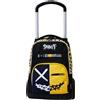 Shout Xman | Zaino Trolley Sganciabile da Scuola Elementare e Media per Bambini con Ruote in Gomma Zainetto da Bambino o Bambina - Trolley D-Touch