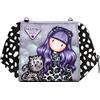 SANTORO SAFTA 1098GJ05, Borsa a Tracolla Gorjuss Smitten Kitten Unisex-Bambini e Ragazzi, Multicolore, M