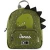 upstitch studio, Trixie - Zaino personalizzabile con nome, motivo dinosauro, piccolo (dinosauro, zaino Small)