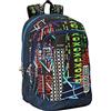 Comix , Zaino Organizzato Flash Help ME Unisex Bambini E Ragazzi, Multicolore, Taglia unica