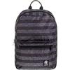 Seven ZAINO INVICTA - PACKABLE SMART - Righe - Grigio - completamente ripiegabile - americano 20 LT