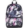 Seven Zaino Scuola Reversibile, Grigio e Fucsia, Zaino Doppio Scomparto Con Auricolari Wireless, Tasca Porta PC e Tasca Porta Borraccia, Scuola Media e Superiore, Ragazza