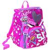 SJ GANG STYLE JAM GANG BIG - LEDTECH BOY Zaino estensibile, Unisex - Bambini e ragazzi, Rosa (Fuxia), Taglia unica