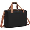 Kono 40x20x25 sotto il sedile borsone bagaglio a mano bagaglio a mano borsa da viaggio 20L, nero/marrone., 40x30x20cm