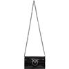 Pinko LOVE ONE WALLET IN ECOVERNICE Nero Taglia Unica