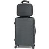 CELIMS Valigia da viaggio 65 cm e beauty case, 65cm & Vanity