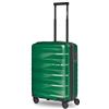 Bergpfeil Articolo da viaggio, verde smeraldo metallizzato, Koffer S (55 cm) erweiterbar, Custodia rigida cabina