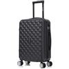 CELIMS - Valigia Bagaglio a Mano Nero Leggera e Rigida | Trolley 55x40x20