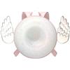 Zoy Zoii Zaino Bambina con Ali d'Angelo 3D Rosa Glitter 27/27/12 cm, Zainetto Leggero per Asilo, Scuola Materna e Tempo Libero
