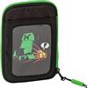 Franco Cosimo Panini MINECRAFT - Astuccio Minecraft Porta Cellulare e Portaoggetti con Scomparti Multipli e Tasca Zip, Ideale come Portacarte e Portamonete - Minecraft Gadget per Regali Natale Bambini e Ragazzi 11x17Hx3cm