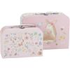 Little Dutch Fairy Garden 7344 - Set da 2 pezzi, colore: Rosa, Fairy Garden Rosa