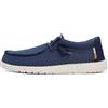 HEYDUDE Hey Dude Wally Sport Mesh Moccasin da Uomo, Blu Navy, 46 EU