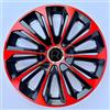 NRM 4× NRM Radkappen STRONG extra 14″ rot